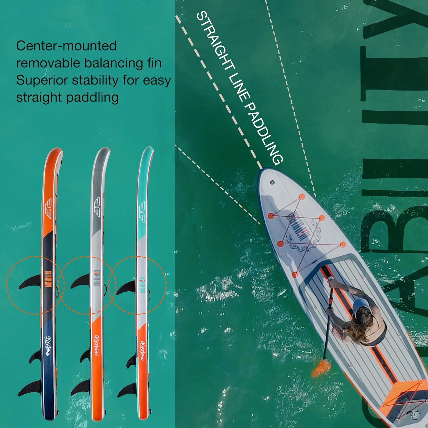 Aufblasbares Stand up Paddle Board 335cm für Erwachsene mit Zubehör