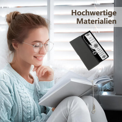 Personalisiertes Metall-Lesezeichen Ruhestandsgeschenk Happy