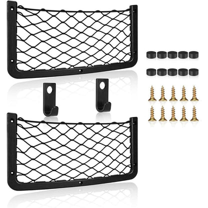 EINESIN 3-in-1 Auto Aufbewahrungsnetz Ablage Fach Universal