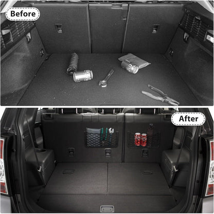 EINESIN 3-in-1 Auto Aufbewahrungsnetz Ablage Fach Universal