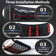 EINESIN 3-in-1 Auto Aufbewahrungsnetz Ablage Fach Universal