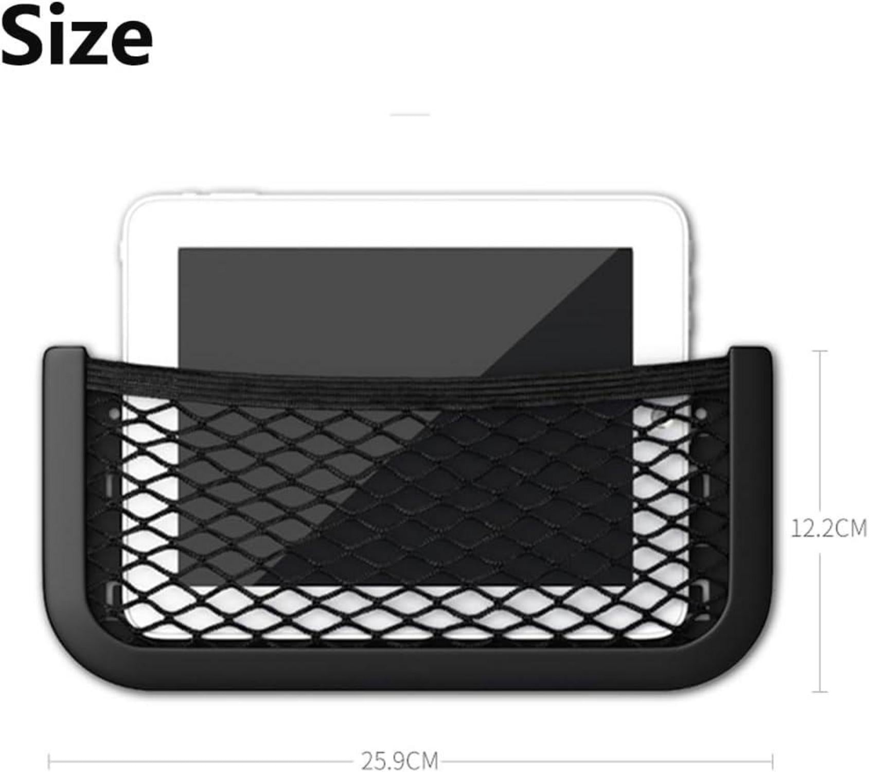 Auto Aufbewahrungsnetz Ablagenetz Organizer Fahrzeuge Boot 26x12 cm