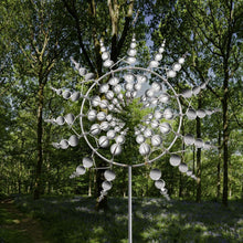 3D Metall Windmühle Spinner Garten Deko 55cm
