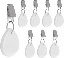 Marmor Tischdeckenbeschwerer Set 8er Tischgewichte Clips