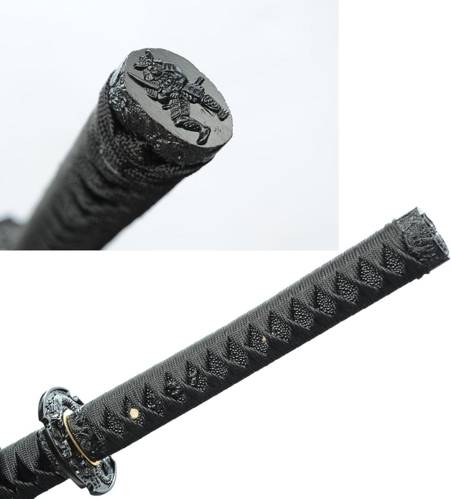 Samurai-Schwert 103cm Katana hochmanganhaltiger Stahl scharf