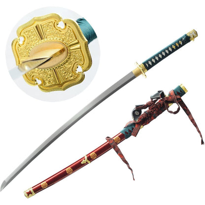 Samuraischwert Katana 103cm – Handgeschliffener Stahl, scharf