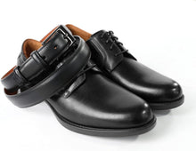 Ledergürtel Herren Schwarz 30mm Businessformal 110cm