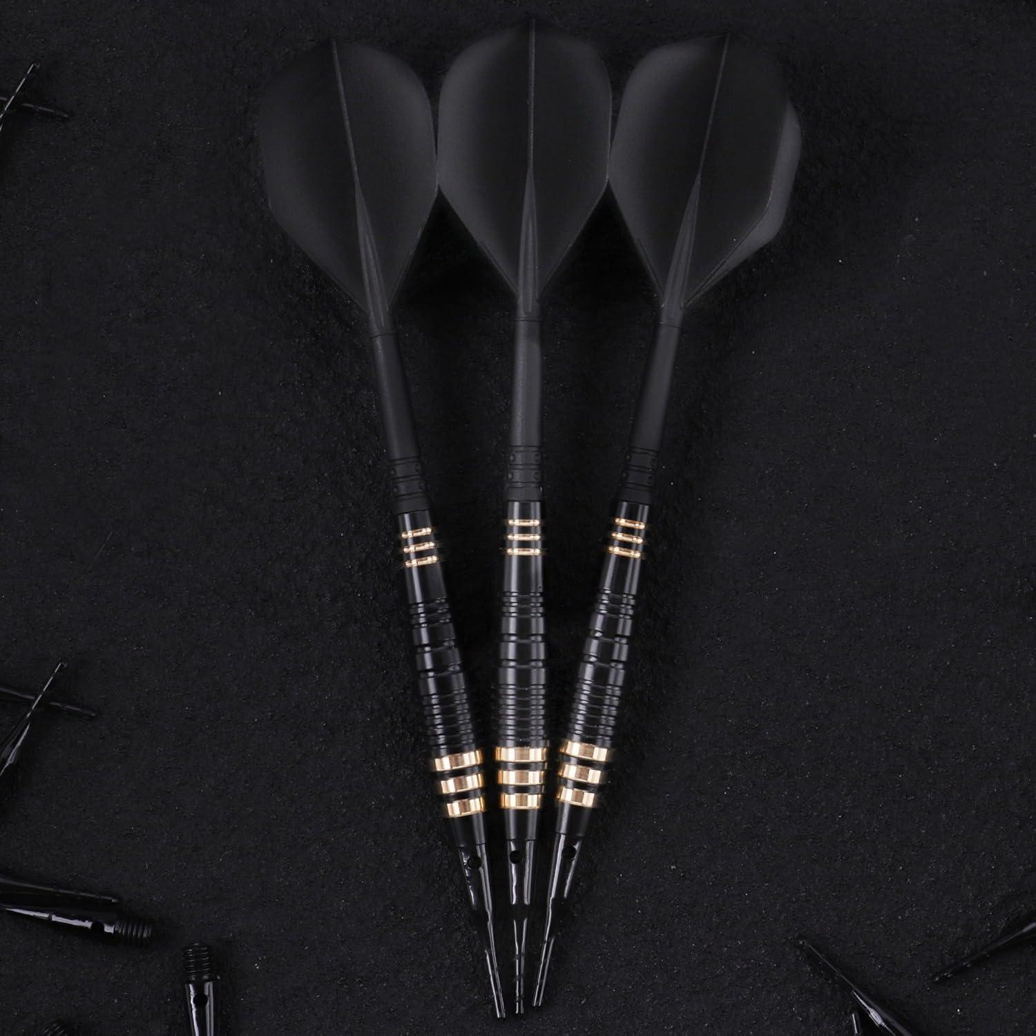 Softdartpfeile Set 3 Stück 18g Kunststoffspitze +30 Spitzen