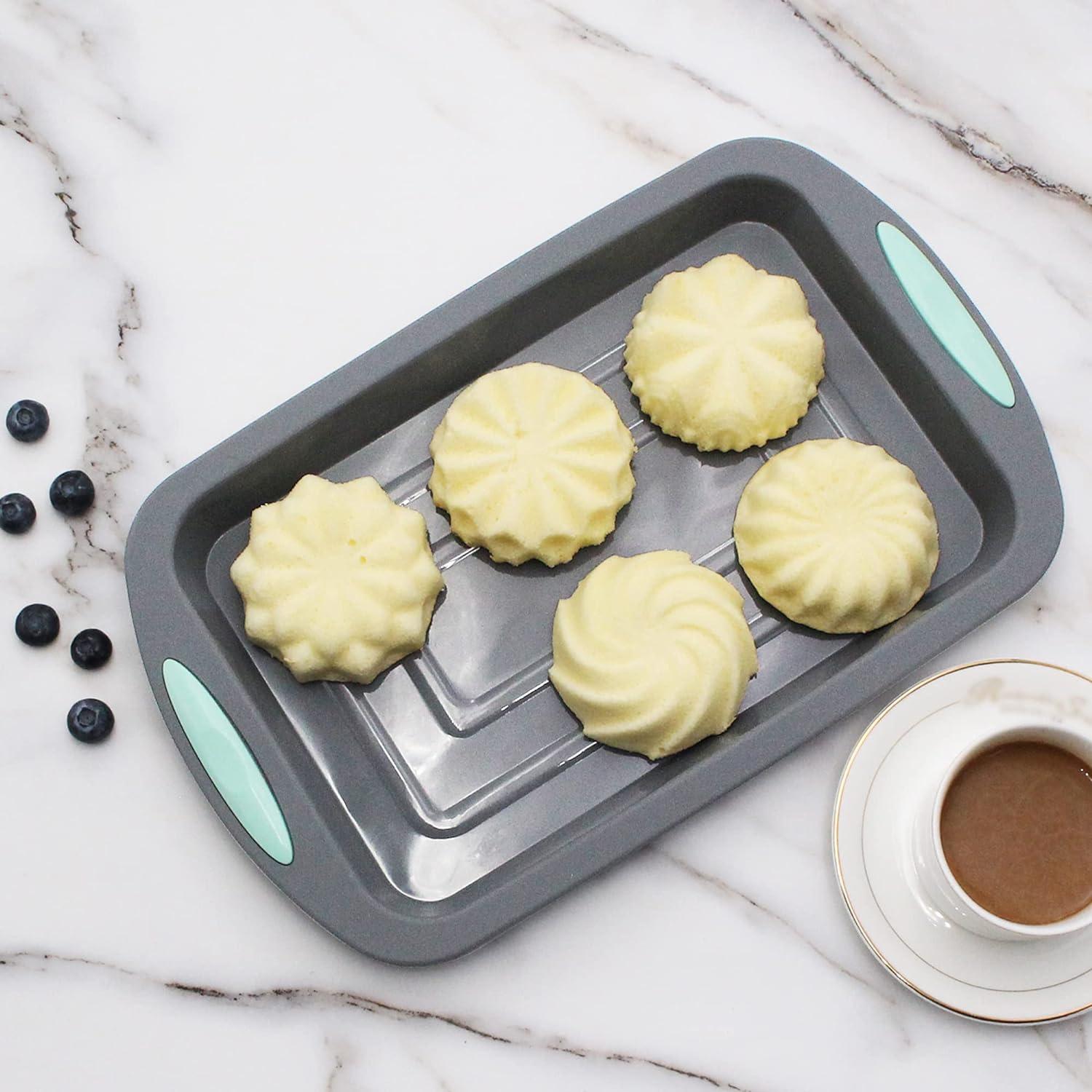 30-in-1 Silicone Baking Set Cake Pan Muffin Donut Mold Sheet Cups Spoons
