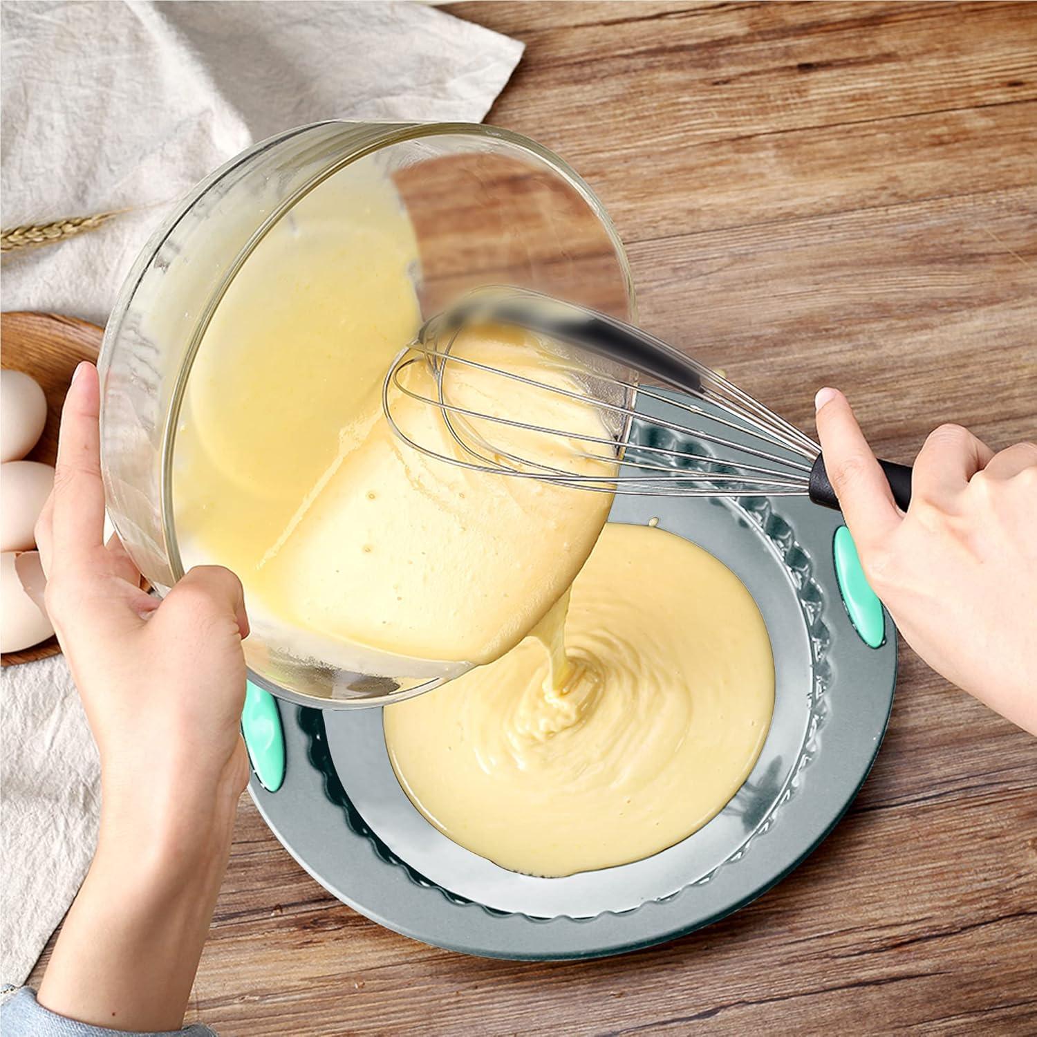 Silicone Baking Set 30 Pieces Cake Pan Molds Donut Muffin with Measuring Cups Spoons
