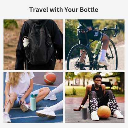 Edelstahl Trinkflasche 1000ml-Thermosflasche BPA-frei Auslaufsicher