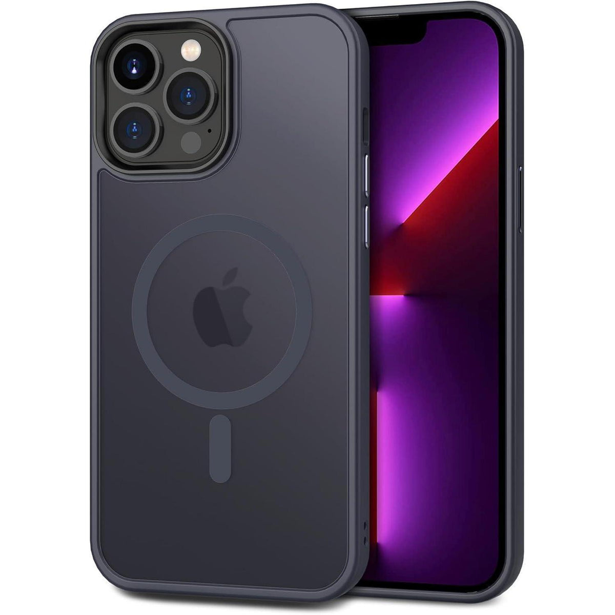 iPhone 13 Pro Max Hülle mit MagSafe, Kameraschutz, Dunkel Blau