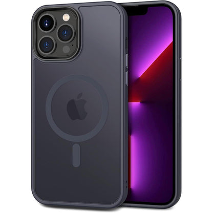 iPhone 13 Pro Max Hülle mit MagSafe, Kameraschutz, Dunkel Blau