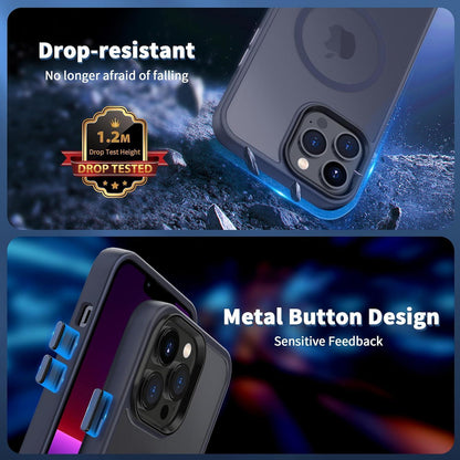 iPhone 13 Pro Max Hülle mit MagSafe, Kameraschutz, Dunkel Blau