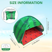 Hundestrandzelt Sonnenschutz Wassermelone Pop-up Sofortiges