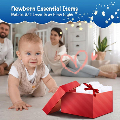 Baby-Waschlappen 6er Pack Flanell zarte Haut Neugeborene Kleinkinder