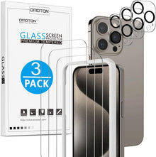 iPhone 15 Pro Panzer Schutzglas 9H Härte HD-Klar 6,1 Zoll
