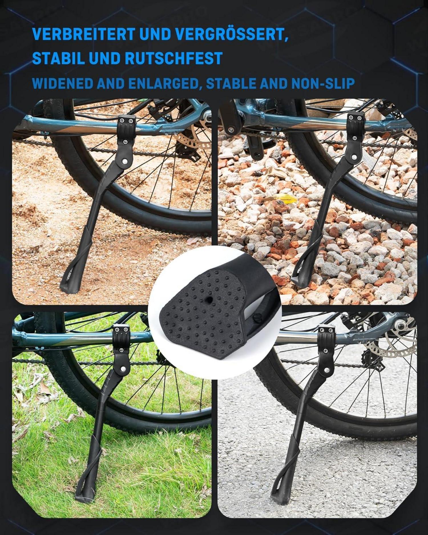 Fahrradständer 24-29 Zoll Höhenverstellbar Anti-Rutsch 35/45 Kg