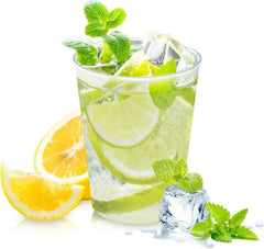 Cocktailbecher Plastik 300ml Stapelbar PS Material 40 Stück
