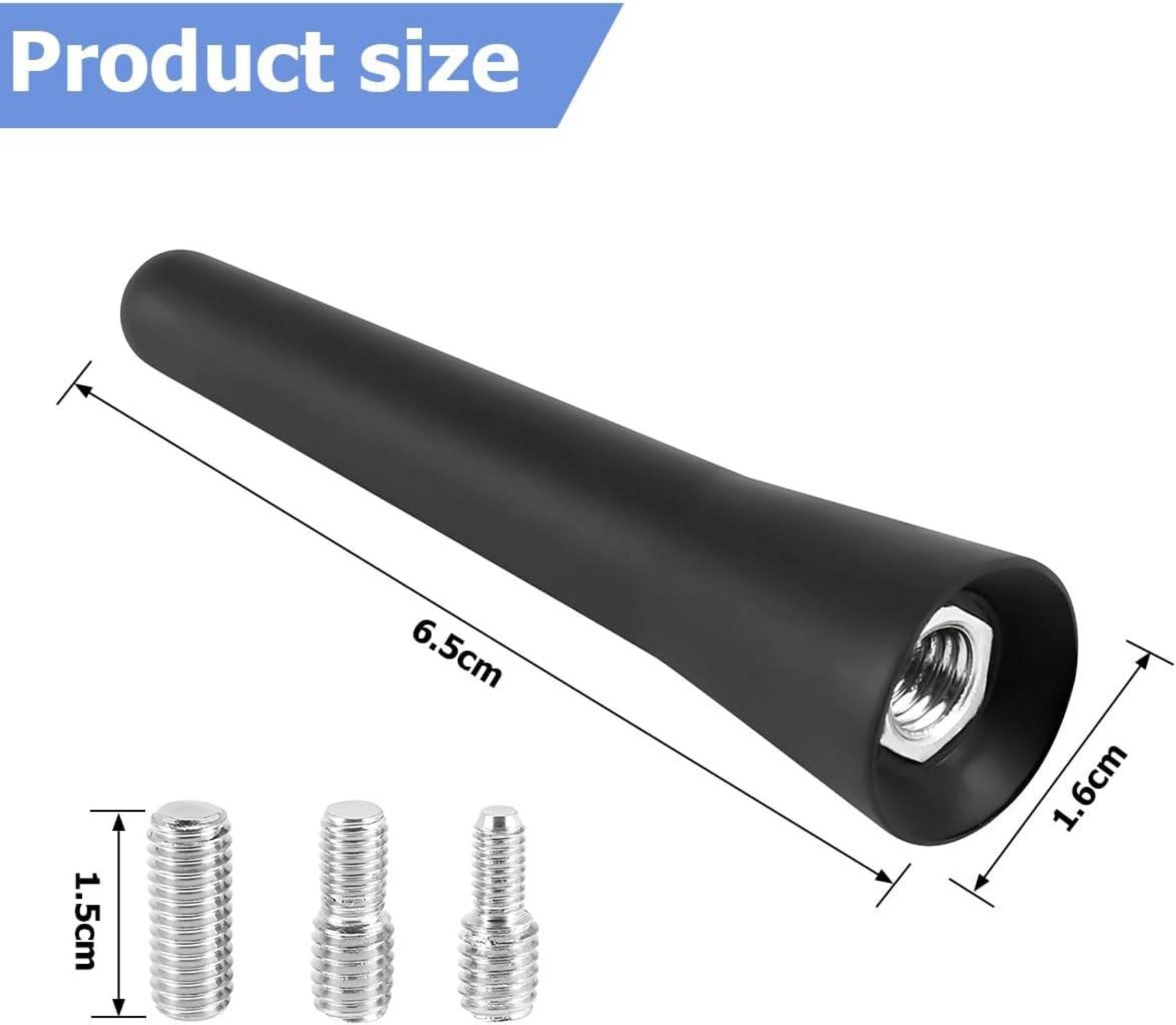 Autoantenne 6.5CM Universal Dachantenne für AM/FM Empfang