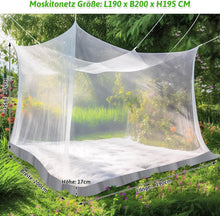 XXL Moskitonetz Bett Doppelbett Einzelbett Outdoor Camping