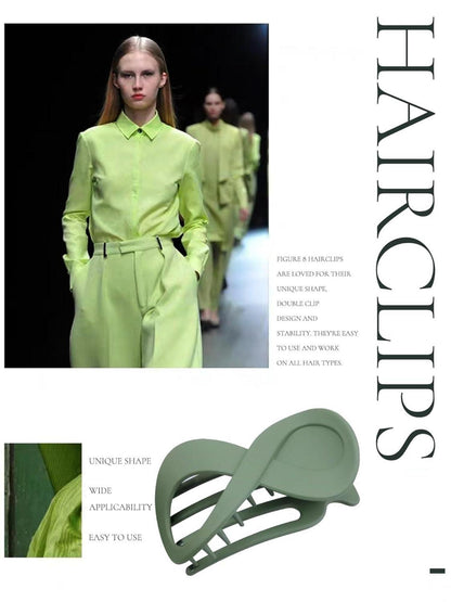 Haarklammer 6 Stück Französische Haarspangen Damen Dünnes Haar Elegant