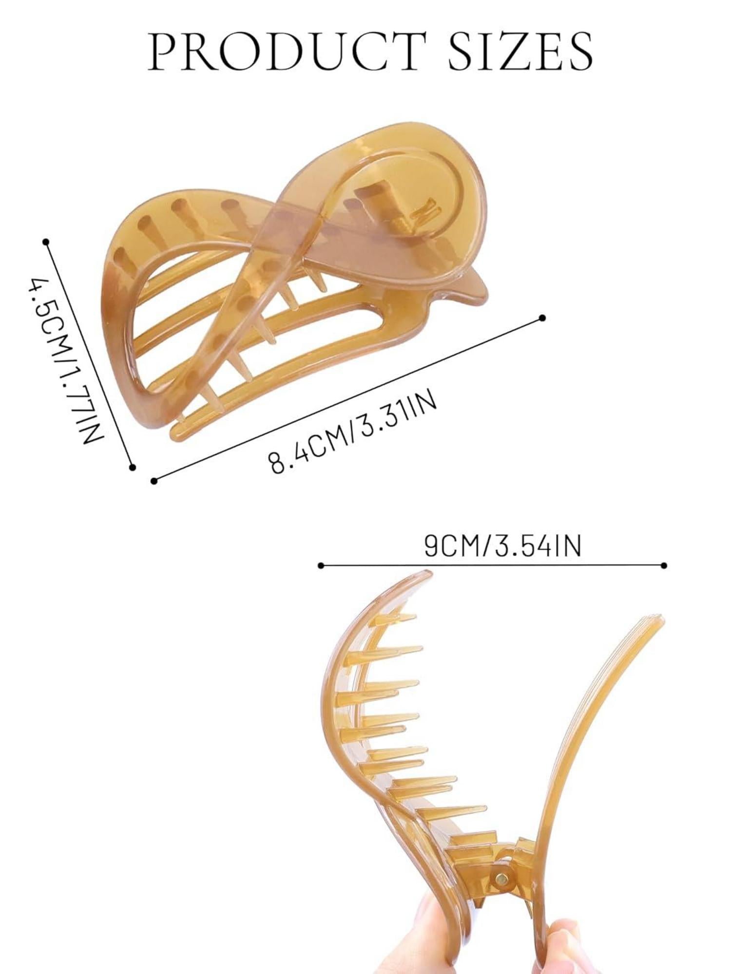 Haarklammer Damen Haarspangen Groß Rutschfest Haarschmuck 6er Set