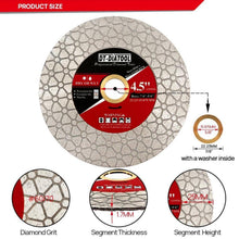Diamant-Trennscheibe 115mm 3er-Pack für Fliesen & Stein