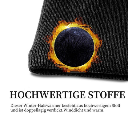 Fleece Schlauchtuch Herren Damen - Winddichter Winter Halsschal