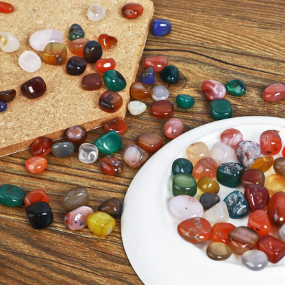 Buntes Edelsteine Naturstein Mix 300g Halbedelsteine 9-16mm