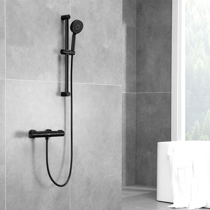 Auralum Thermostat Duscharmatur mit Sicherheitssperre und