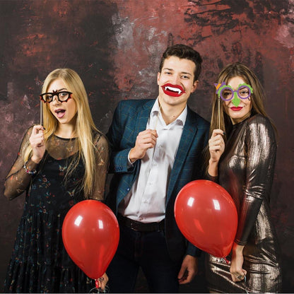 Halloween Foto Requisiten 20-teiliges Set Party Deko Cosplay Props
