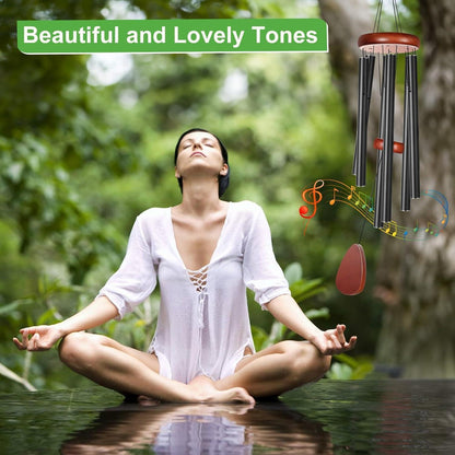 Großes Windspiel Metall Garten Terrasse Geschenk