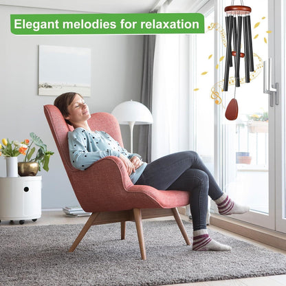 Großes Windspiel Metall Garten Terrasse Geschenk