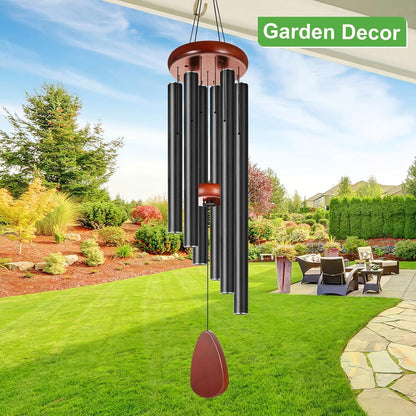 Großes Windspiel Metall Garten Terrasse Geschenk