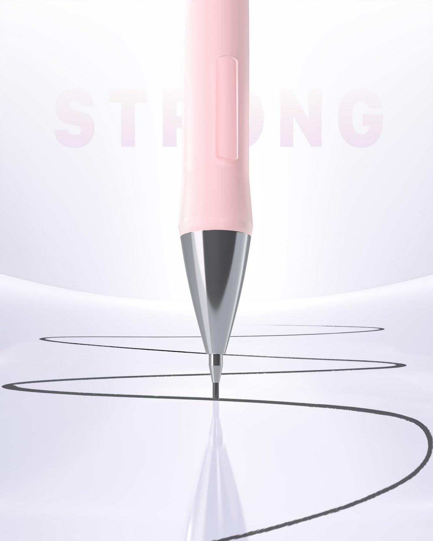 Pastell Druckbleistift Set 3 Stück 0,9 mm Minenbleistift 360 HB Bleistiftminen