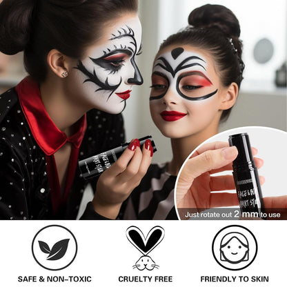 Face Paint Stick Halloween Karneval Bodypainting Farben Schwarz