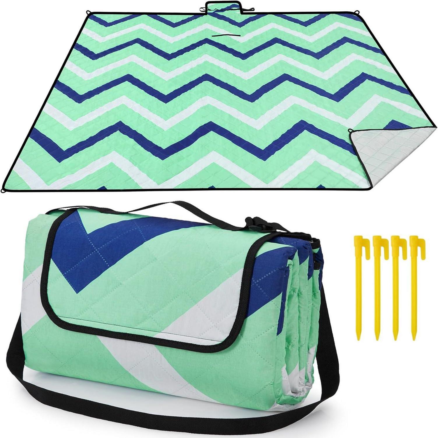 Picknickdecke Wasserdicht XXL Strandmatte Picknic Blanket Campingdecke