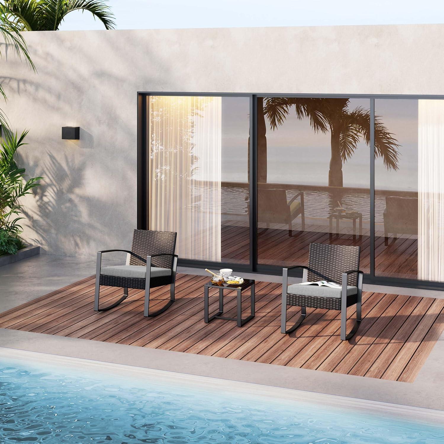 Gartenmöbel Set Lounge Balkon Outdoor Terrassen Pool