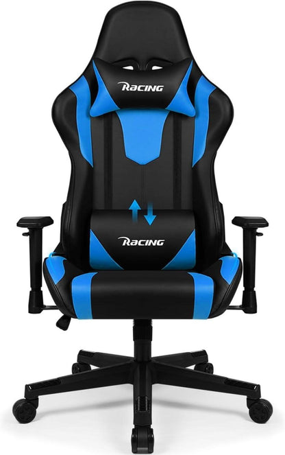 Ergonomischer Gaming Stuhl mit Wippfunktion - Belastbar bis 150 kg