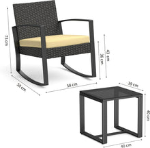 Bealife Gartenmöbel Set Balkon 2 Personen Outdoor Grau