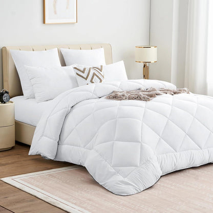 Bettdecke 220x240 cm 4 Jahreszeiten 300GSM Steppdecke Weich