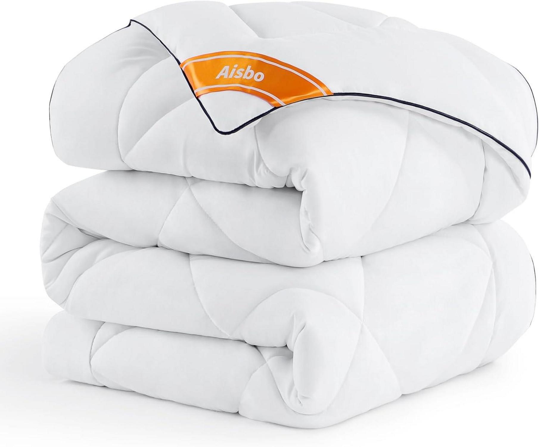 Bettdecke 220x240 cm 4 Jahreszeiten 300GSM Steppdecke Weich