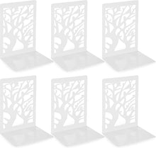 Buchstütze Metall Bookends 3 Paar Weiße Bücherhalter