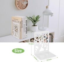 Anhow 3 Paar Metall Buchstütze - Bücherhalter Bookends