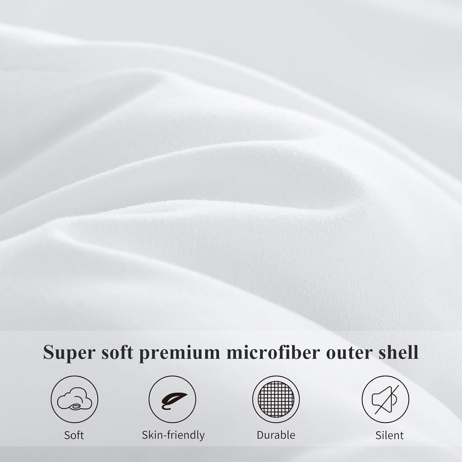 Bettdecke 135x200 cm 4 Jahreszeiten 300GSM Steppdecke Weiche Oberbett
