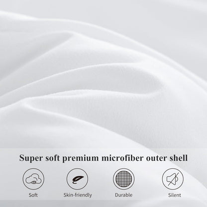 Aisbo Bettdecke 155x220 Ganzjahresdecke Steppbettdecke 300GSM, Warm Winter