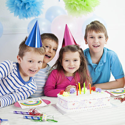 Regenbogen Servietten Kindergeburtstag Hochzeit Taufe 3-lagig 80Stück