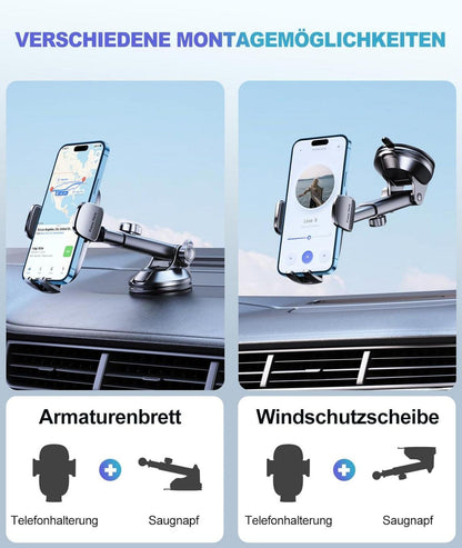 Handyhalterung Auto mit 360° Drehung für 4-7 Zoll Handys