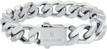 Hochwertiges Cuban Armband Hip Hop Style Edelstahl 12mm